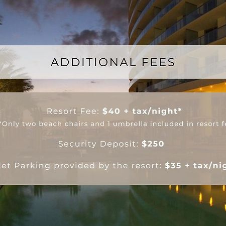 The Ultimate Resort - Beachfront 2 Bedroom Apartment With Direct Ocean View, Rooftop Pool, Hot Tub And Gym Hollywood Exteriör bild