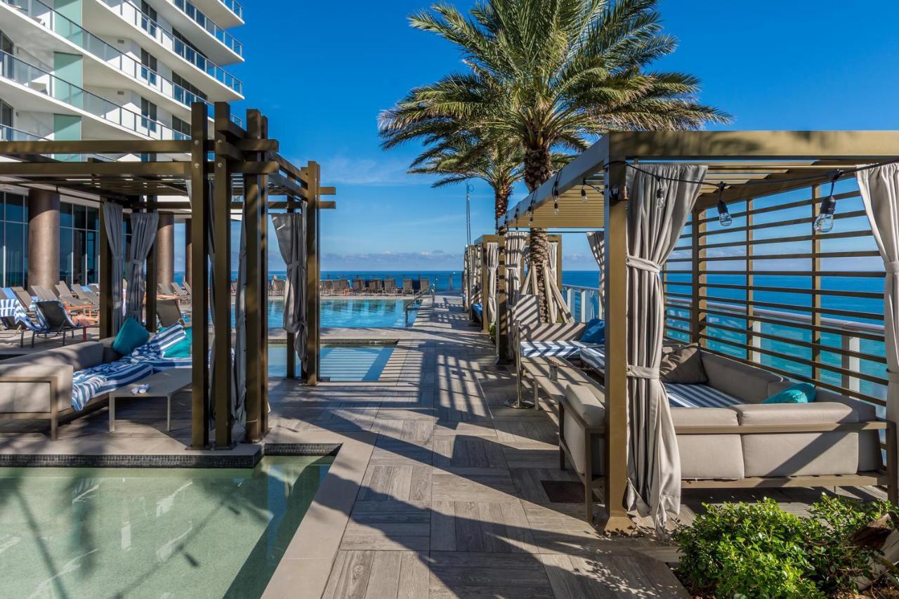 The Ultimate Resort - Beachfront 2 Bedroom Apartment With Direct Ocean View, Rooftop Pool, Hot Tub And Gym Hollywood Exteriör bild