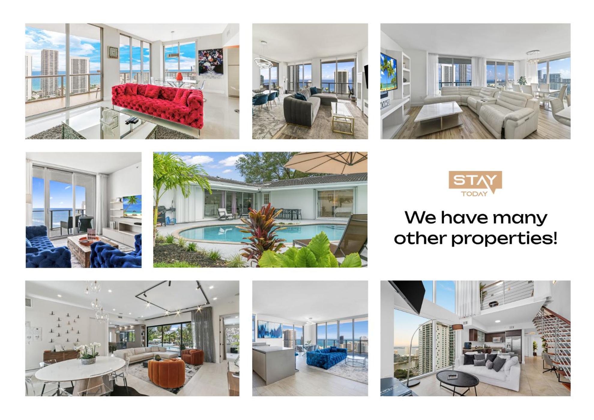 The Ultimate Resort - Beachfront 2 Bedroom Apartment With Direct Ocean View, Rooftop Pool, Hot Tub And Gym Hollywood Exteriör bild